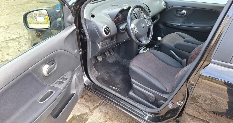 Nissan Note cena 12800 przebieg: 105700, rok produkcji 2010 z Wągrowiec małe 154